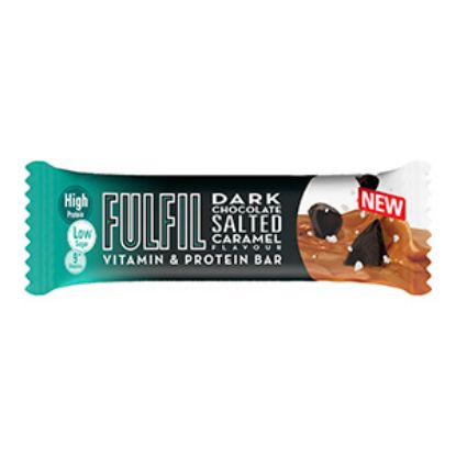 Picture of Fulfil Dark Chocolate Salted Caramel V&P Bar x15